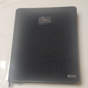 Tumi Black ipad case and Mobile Office